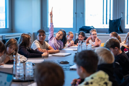 Schülerinnen Tag C DigitalCity Wien Han